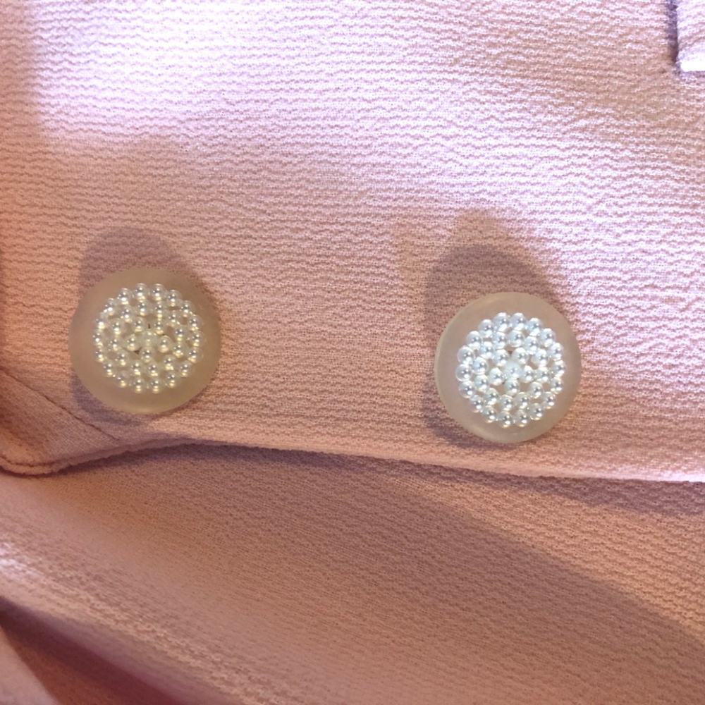 VINTAGE Morabito Paris Pink Skirt Suit - Picture 2 of 5